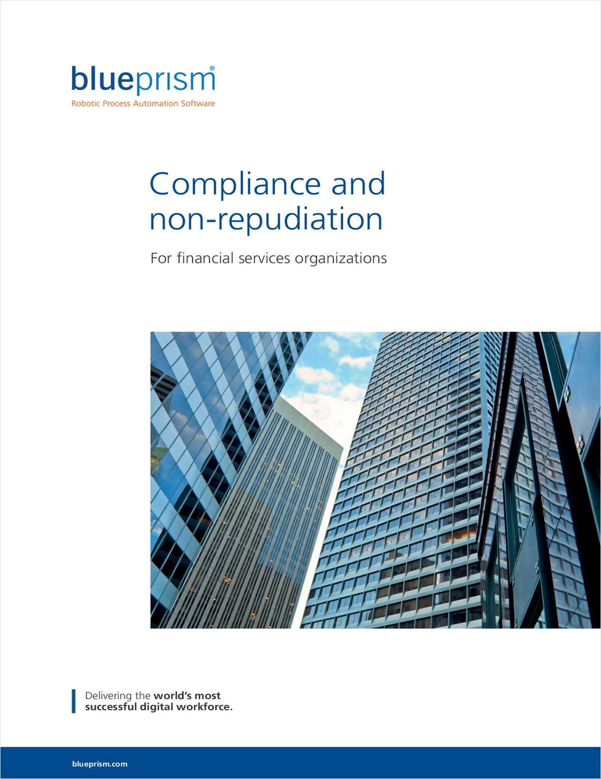 Compliance and Non-repudiation For Financial Services Organisations