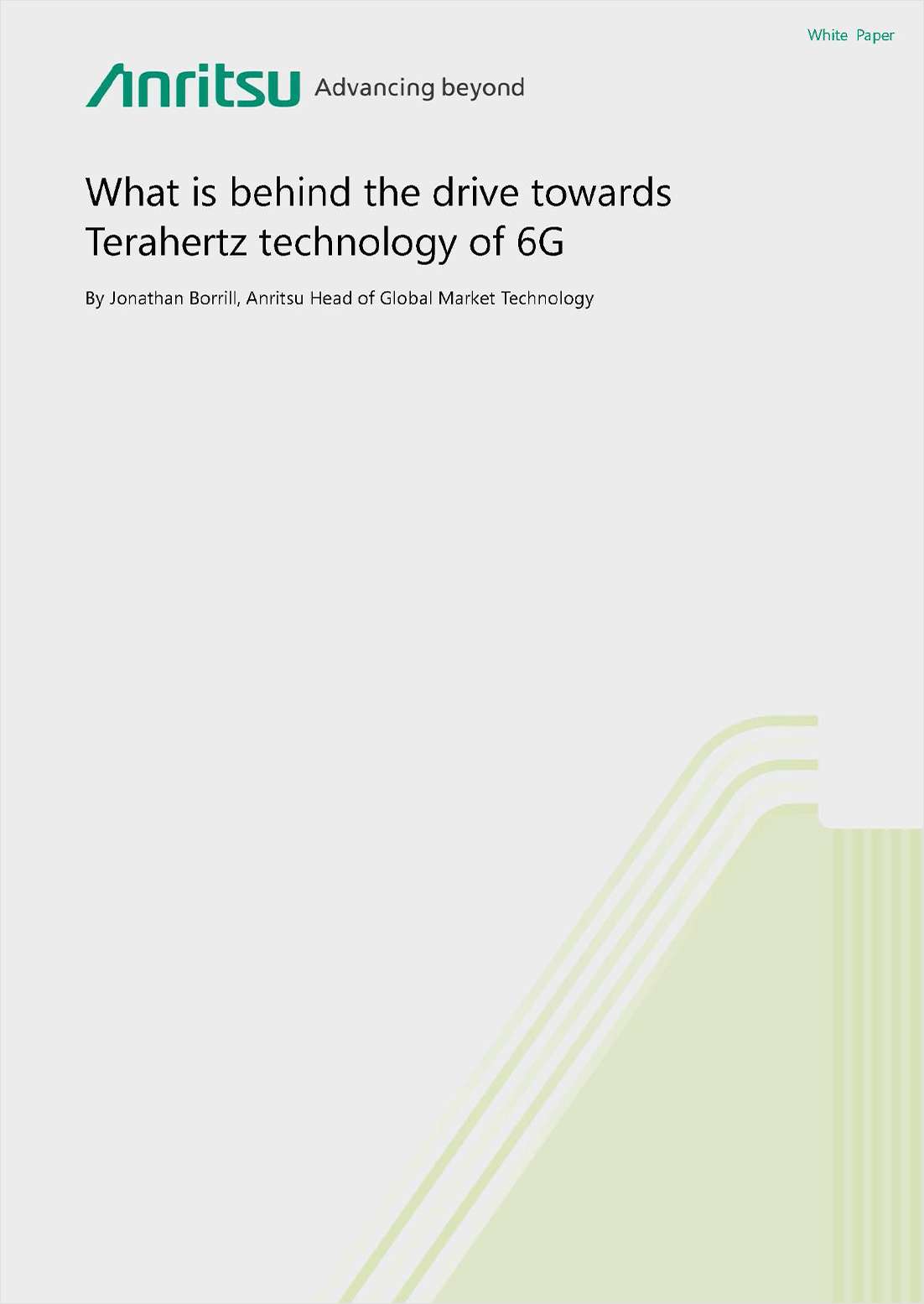 What is behind the drive towards Terahertz technology of 6G?