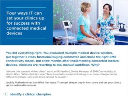 4 Ways IT Can Set Clinics Up for Success with Connected Medical Devices
